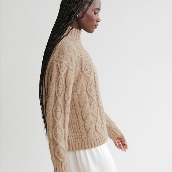 Jenni Kayne Cable Half-zip - Picture 3 of 7